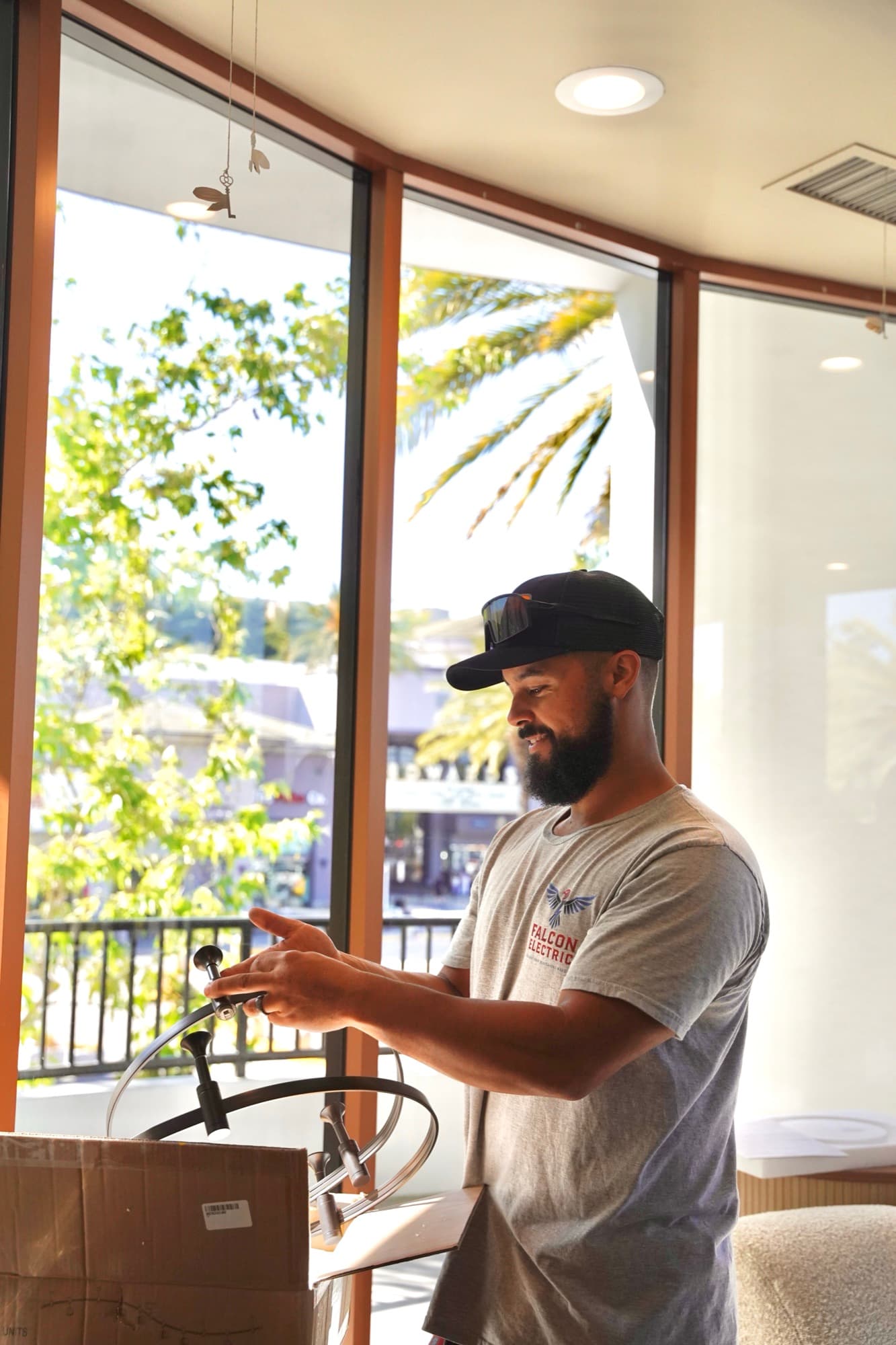 Falcon Electric performing ADU electrical install